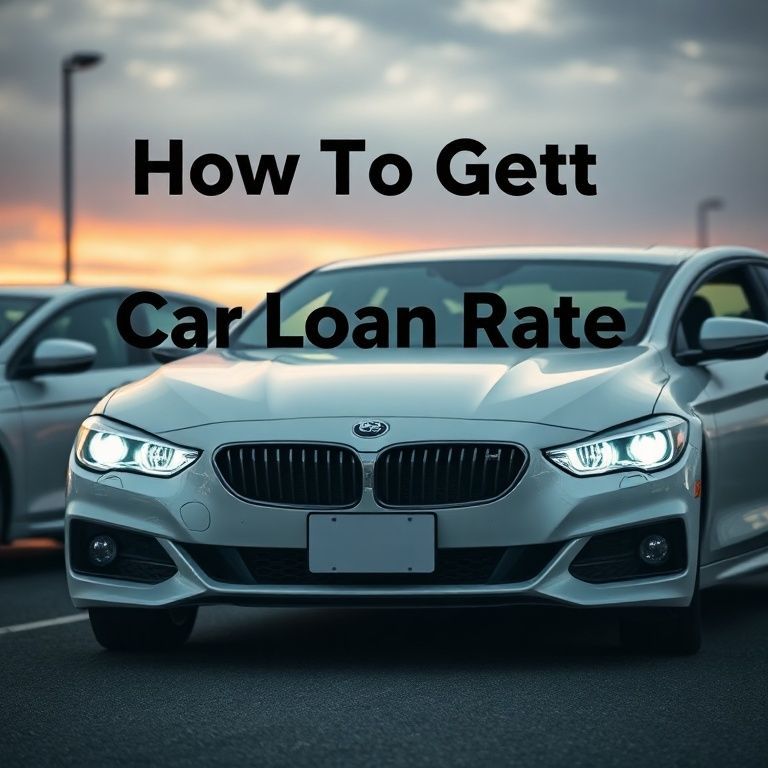 How To Get The Lowest Car Loan Rate