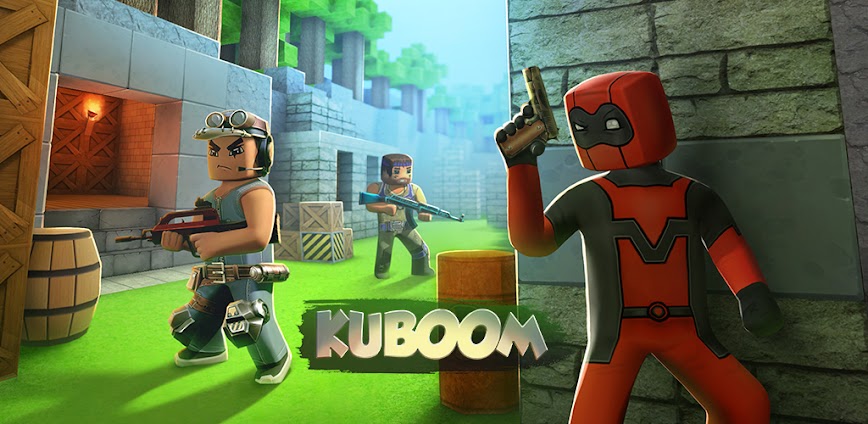 KUBOOM 3D MOD – Unlock All Skins, God Mode & Unlimited Ammo