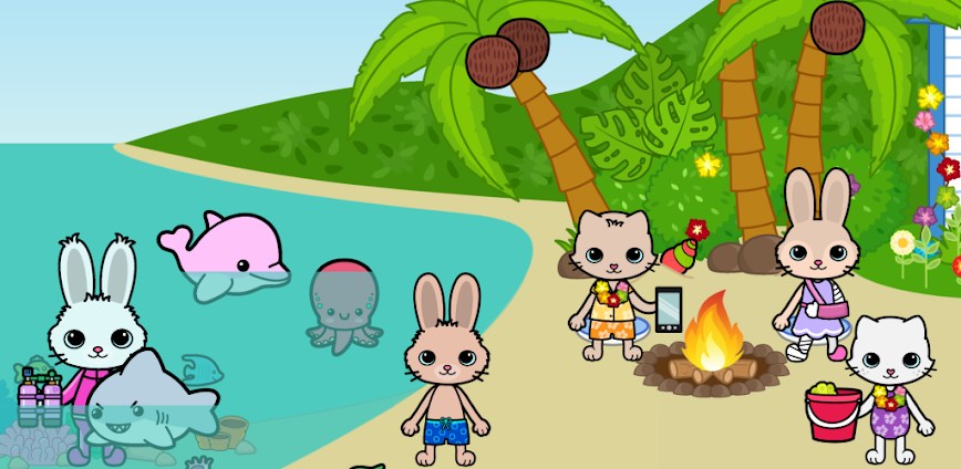 Free Download Yasa Pets Island MOD (Remove Ads) APK for Android [v1.2]