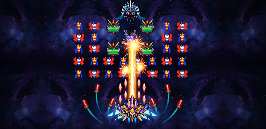 Falcon v100.50 MOD APK – Ultimate Space Shooter with Unlimited Coins!
