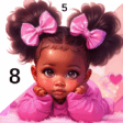 Black Art: Paint by Number Relaxing Game