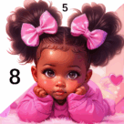 Black Art: Paint by Number Relaxing Game